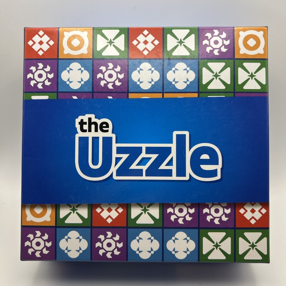 The Uzzle Board Game, Family Block Puzzle for Children and Adults NEW